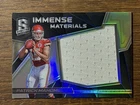 2017 Panini Spectra - Immense Materials Patrick Mahomes II #11 /199 (MEM, RC)