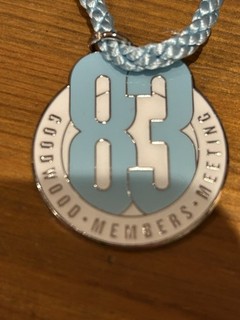 Goodwood 83rd Members Meeting Swing Badge Motor Racing Memorabilia Collectors