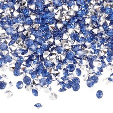 16800 Pcs Wedding Table Scatter Confetti Diamond Silver Dark Blue 
