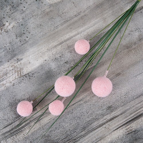 Set of 3 Artificial Dandelion Flower Stems - 28 Inches Tall - 第 5/7 張圖片