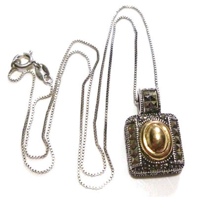 アクセサリー vintage spring charm necklace Vintage Lucy Isaacs Charm Necklace - Sterling Silver Wizard