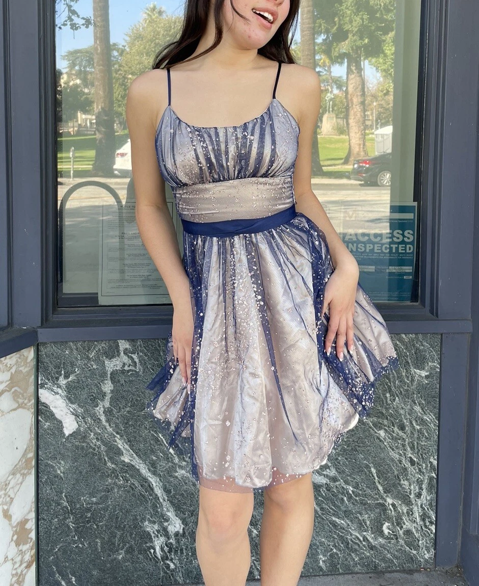 sachin and babi light blue dress Dreamylily Women Yellow One Shoulder Tight Short Homecoming Dress with  Ruffles main image 1
