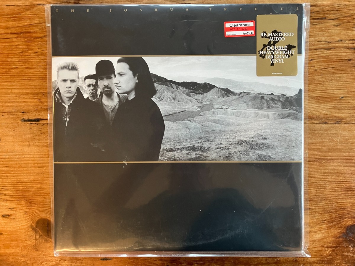 U2 The Joshua Tree 180g 2LP set 2007 20th Anniversary New Sealed