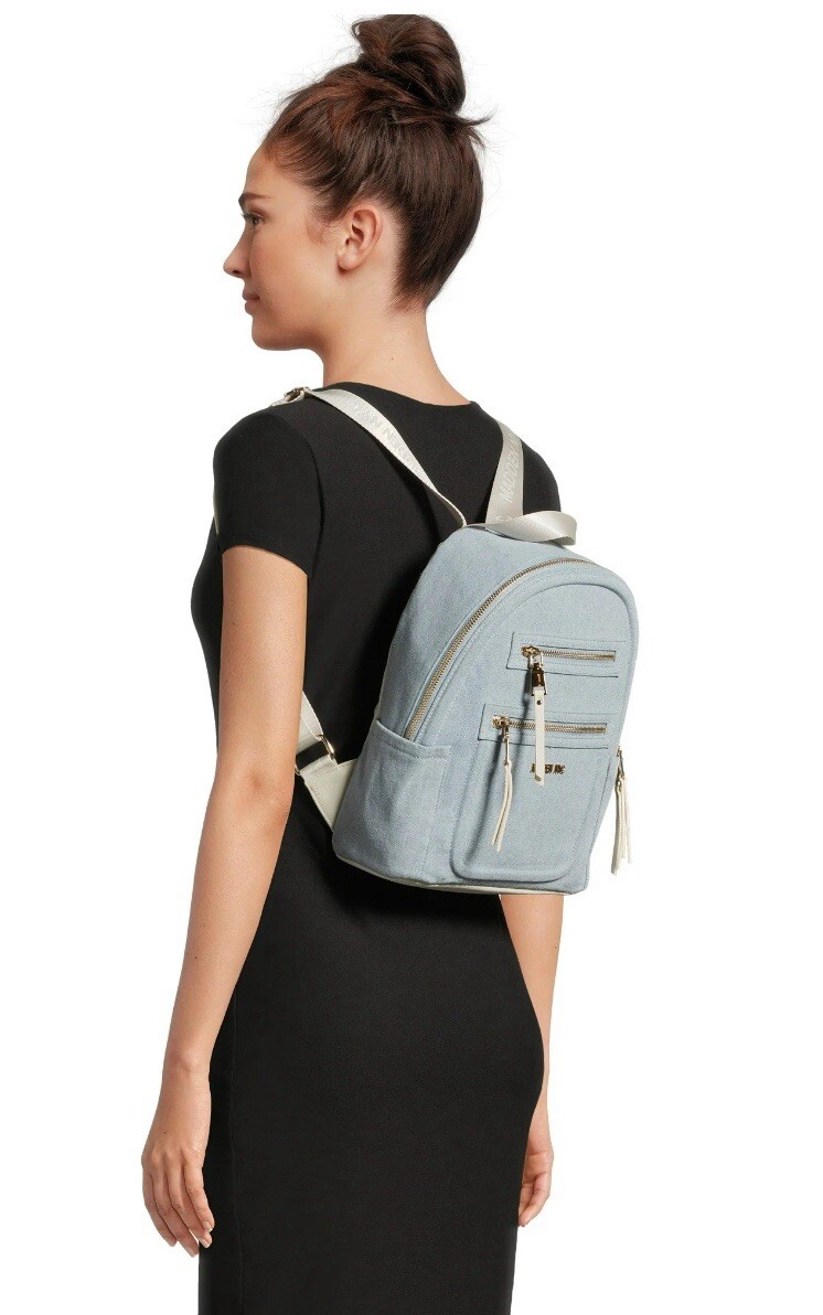 Madden NYC Women's Mini Backpack with Embellished Pouch