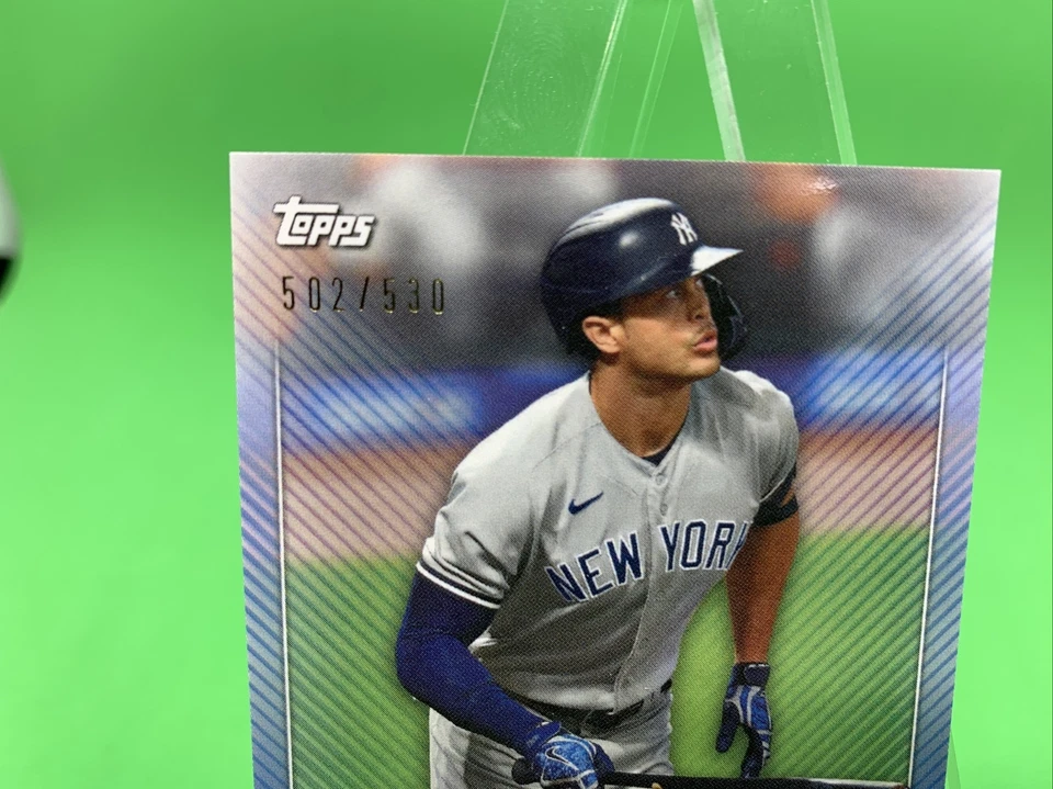2021 Topps - GIANCARLO STANTON - Home Run Challenge WINNER 502/530 August - Image 2 of 4