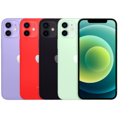 Neu Apple iPhone 12 (5G) Smartphone Handys 256GB/128GB/64GB Ohne Vertrag 6,1''