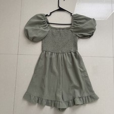 Green Short Jumpsuit Size Small