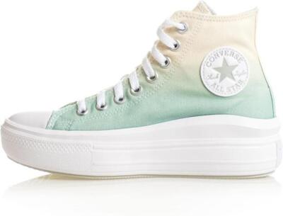 Converse Women Chuck Taylor All-Star Lugged 2.0 Platform Shoes Ombre Blue Size 7
