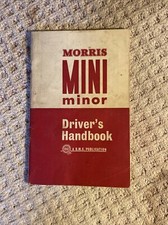 Morris mini minor drivers handbook BMC publication 1963  - vintage original