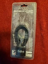 NEW AIM SPORTS MFG 15" CABLE GUN LOCK CALIFORNIA APPROVED 2 KEYS