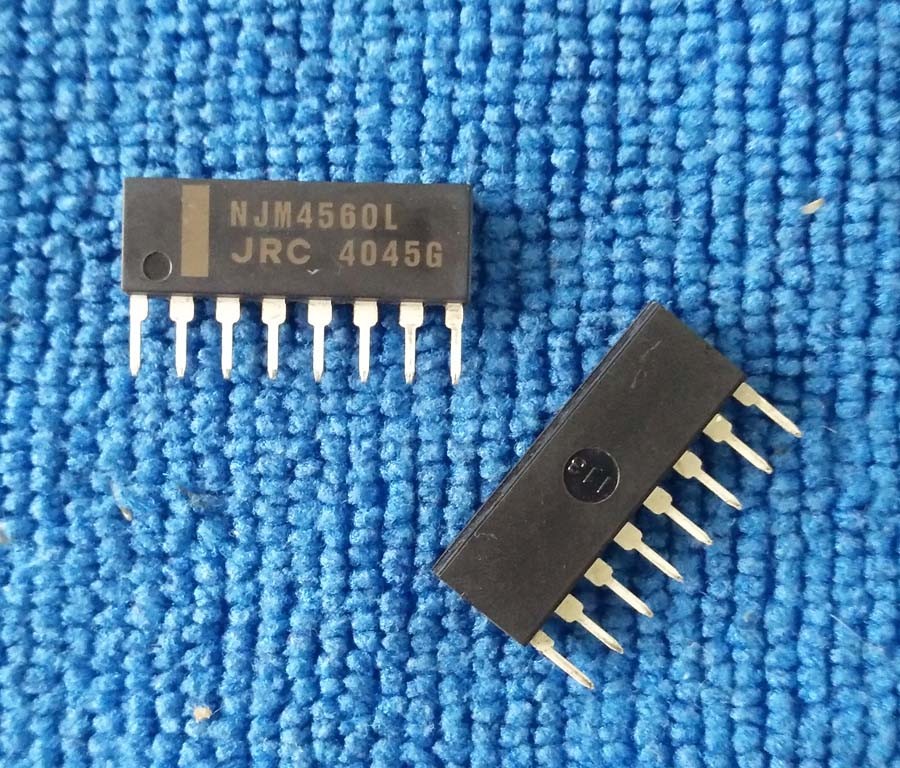 10pcs NJM4560L SIP-8 DUAL OPERATIONAL AMPLIFIER JRC | eBay