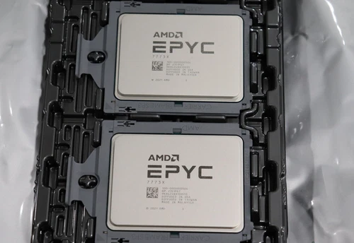 AMD EPYC 7773X CPU 64 cores Server Processors with AMD 3D V-Cache L3 Cache 768MB - Picture 3 of 3