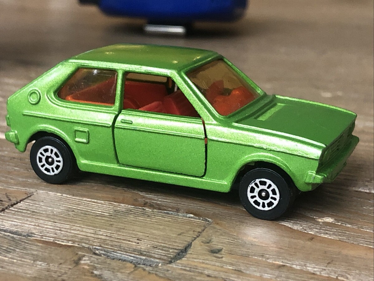 Vintage Corgi Juniors VW Volkswagen Polo 1973 1:64 Diecast Green