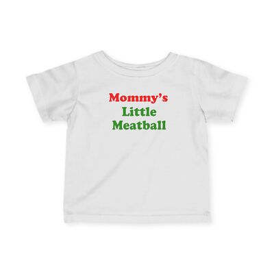 Mommy's Little Meatball Infant Fine Jersey Tee eBay