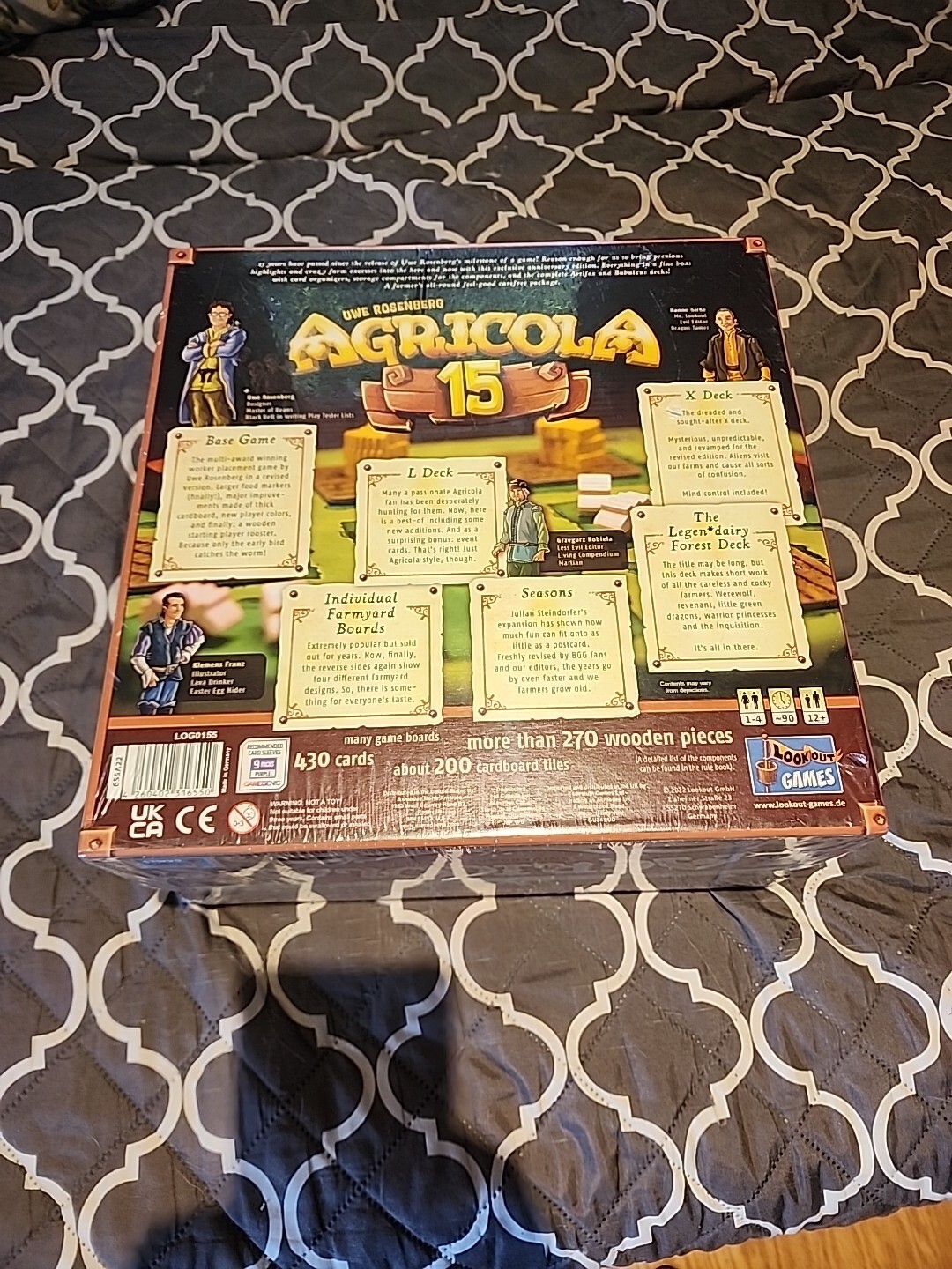 Agricola 15th Anniversary Box Board Game New