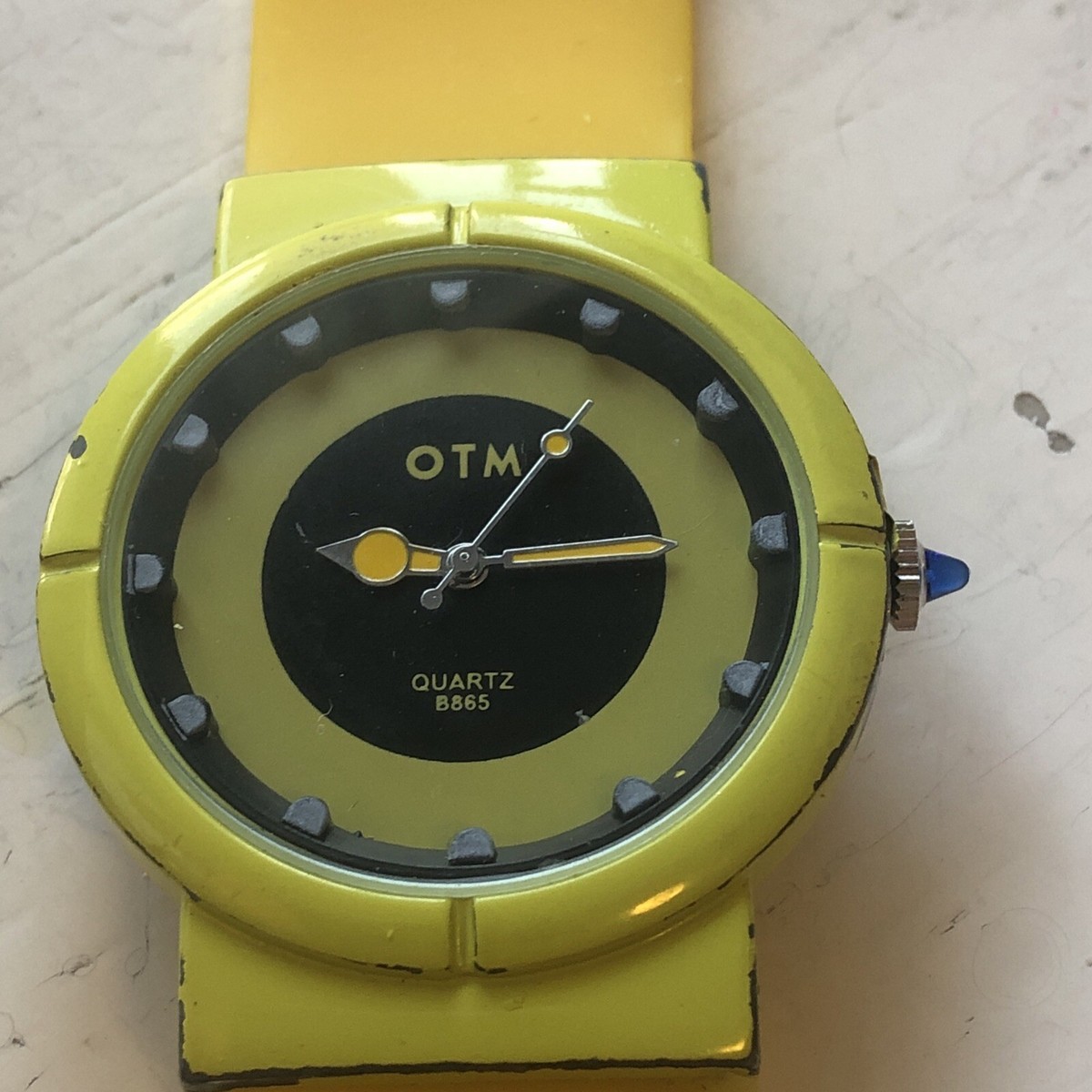 OTM Yellow Fashion Watch | eBay