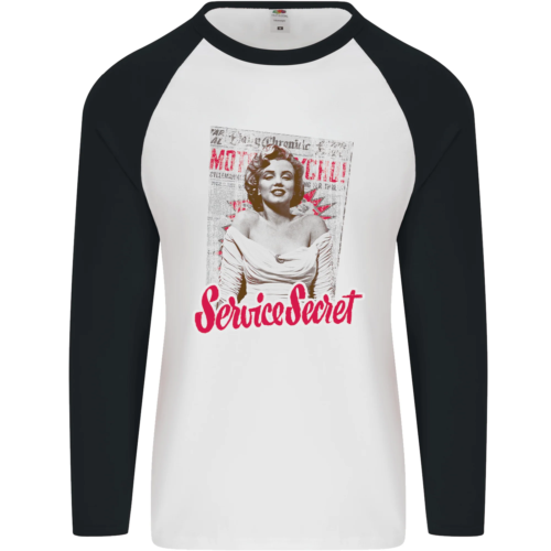 Service Secret Fashion Mens L/S Baseball T-Shirt