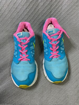 Nike Downshifter Size 6 Aqua Running Shoe 685167-400 Great Condition