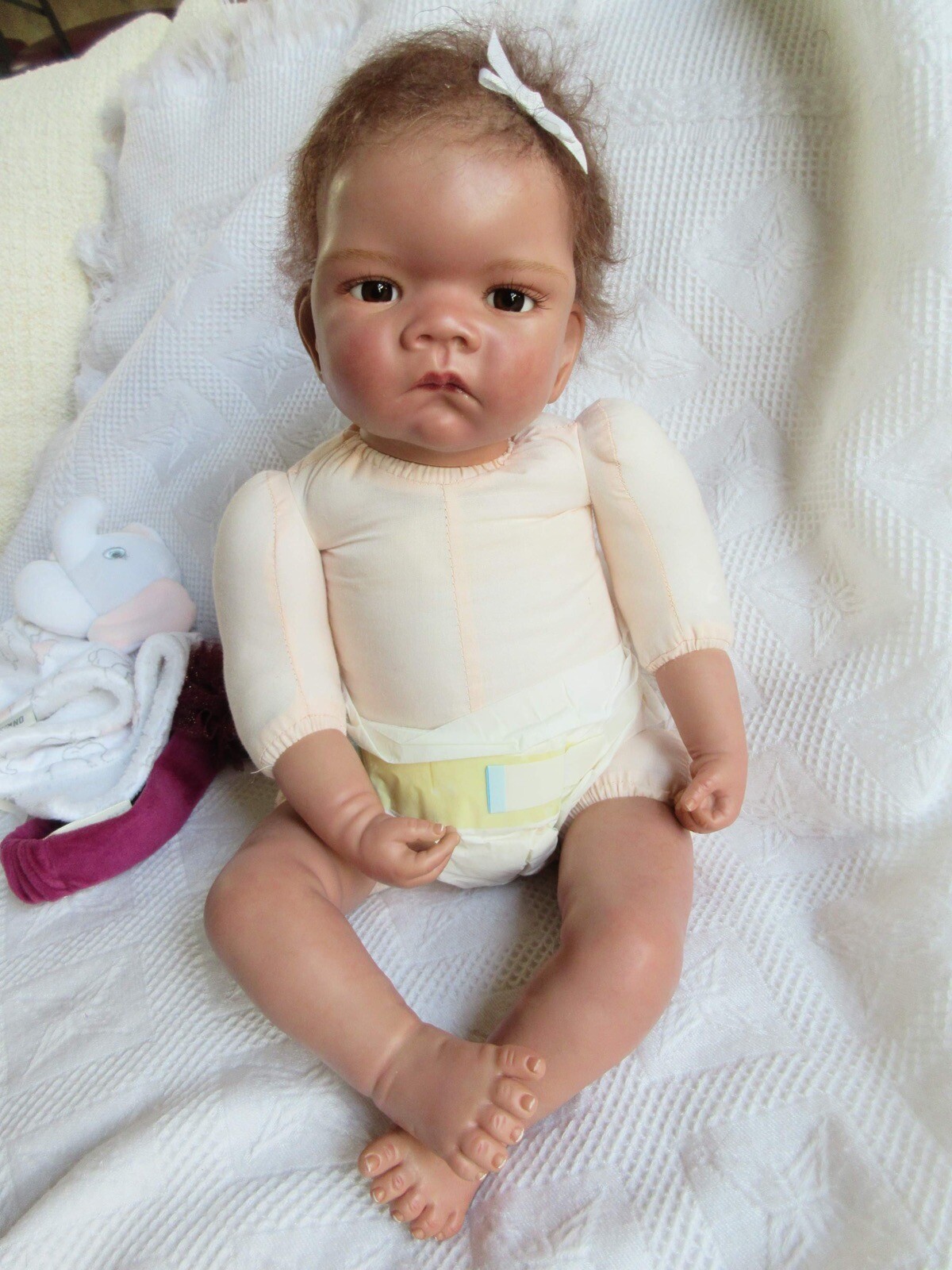 Ashton Drake Reborn Baby Doll JASMINE eBay