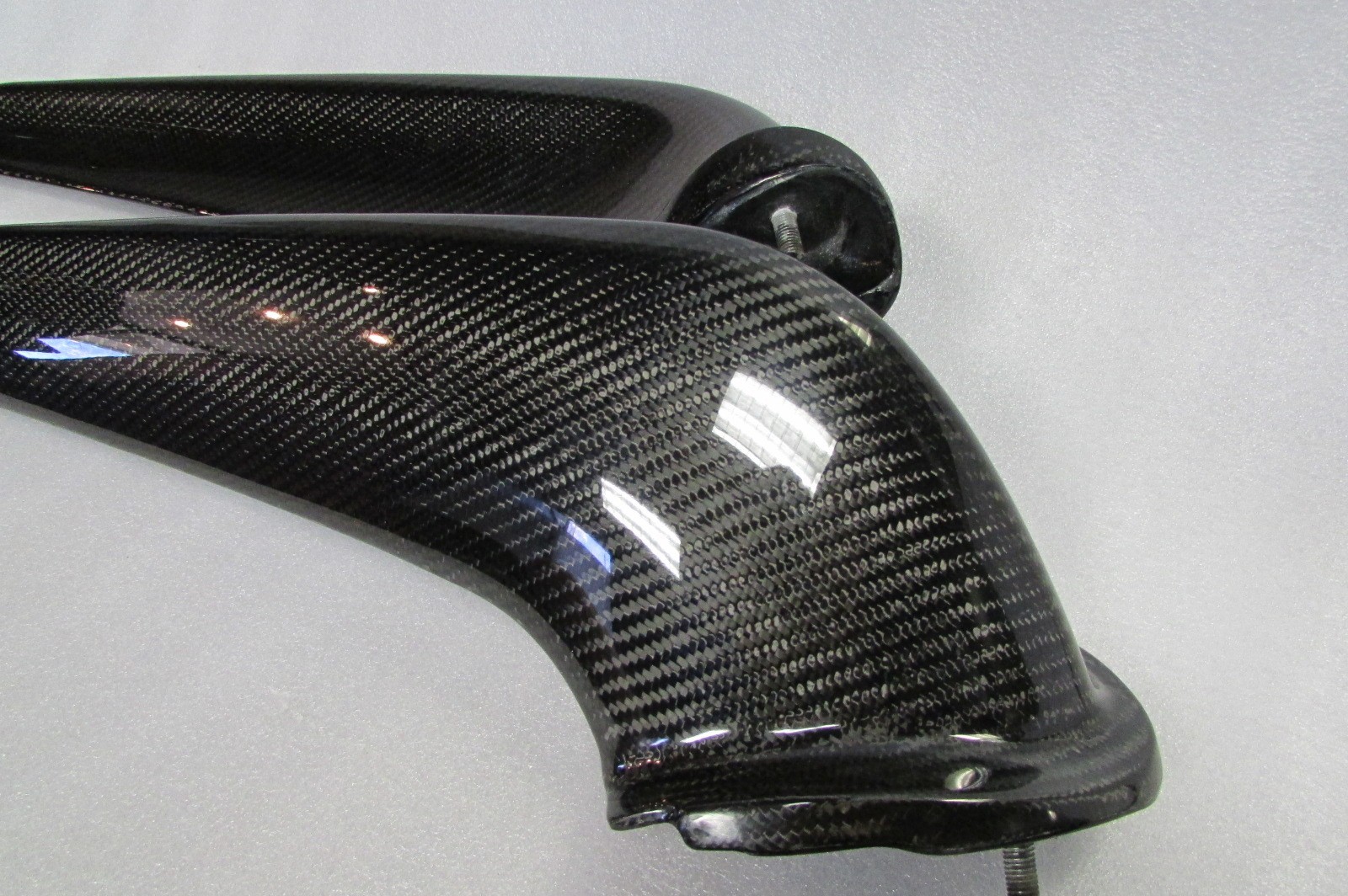 Ferrari 458 Italia Front Bumper Diffuser Wing, Carbon Fiber, 2x2 Weave Pattern