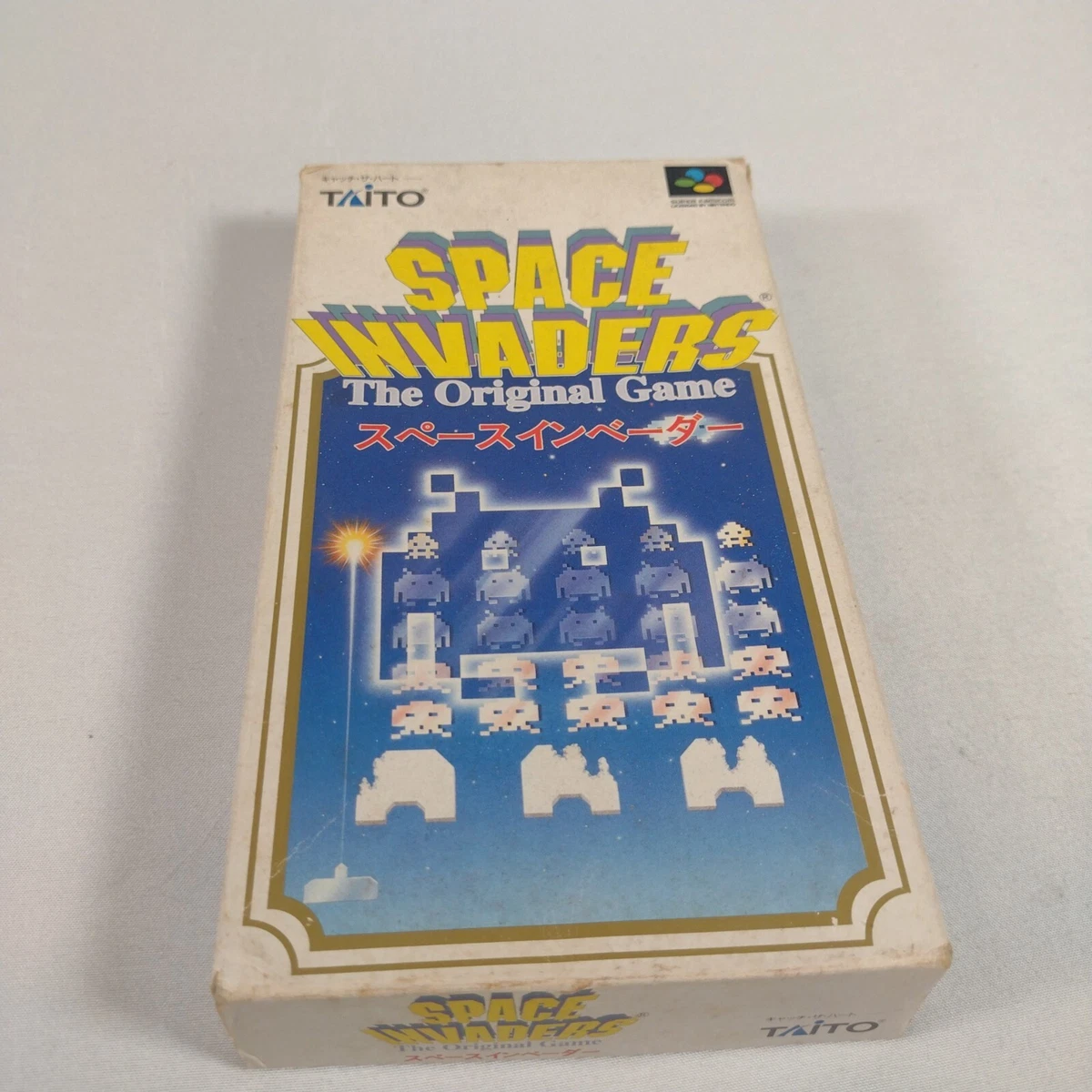 Japanese Space Invaders Nintendo Super Famicom SFC Japan Complete