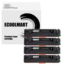4 Black Toner Cartridge Replace for HP CF400A 201A Laserjet Pro MFP M277N M252DW
