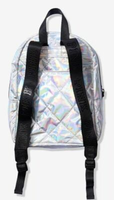 iridescent metallic mini backpack Amazon.com | adidas PU Silver Metallic/Iridescent One Size go lifestyle 1) Victoria's Secret PINK Silver
