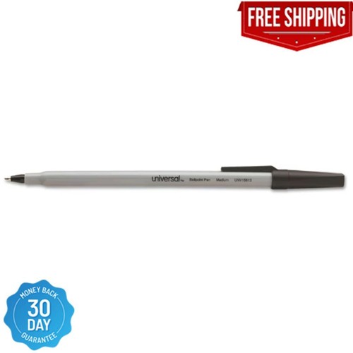 Penna A Sfera Economy, Punta Fine 0.7 Mm, Inchiostro Nero, Confezione Da 12 Pezzi, Ideale Per Ufficio E Scuola - 4