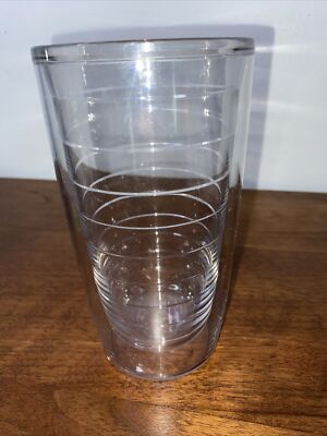 Tervis Tumble 16 oz Clear Cup Plastic Insulated Blank | eBay