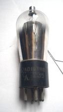 Valvola Radio Epoca 235 Tetrodo Tube RCA Originale