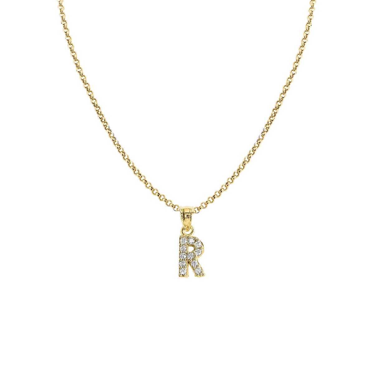 ネックレスR Genuine 14k Yellow Gold 0.59