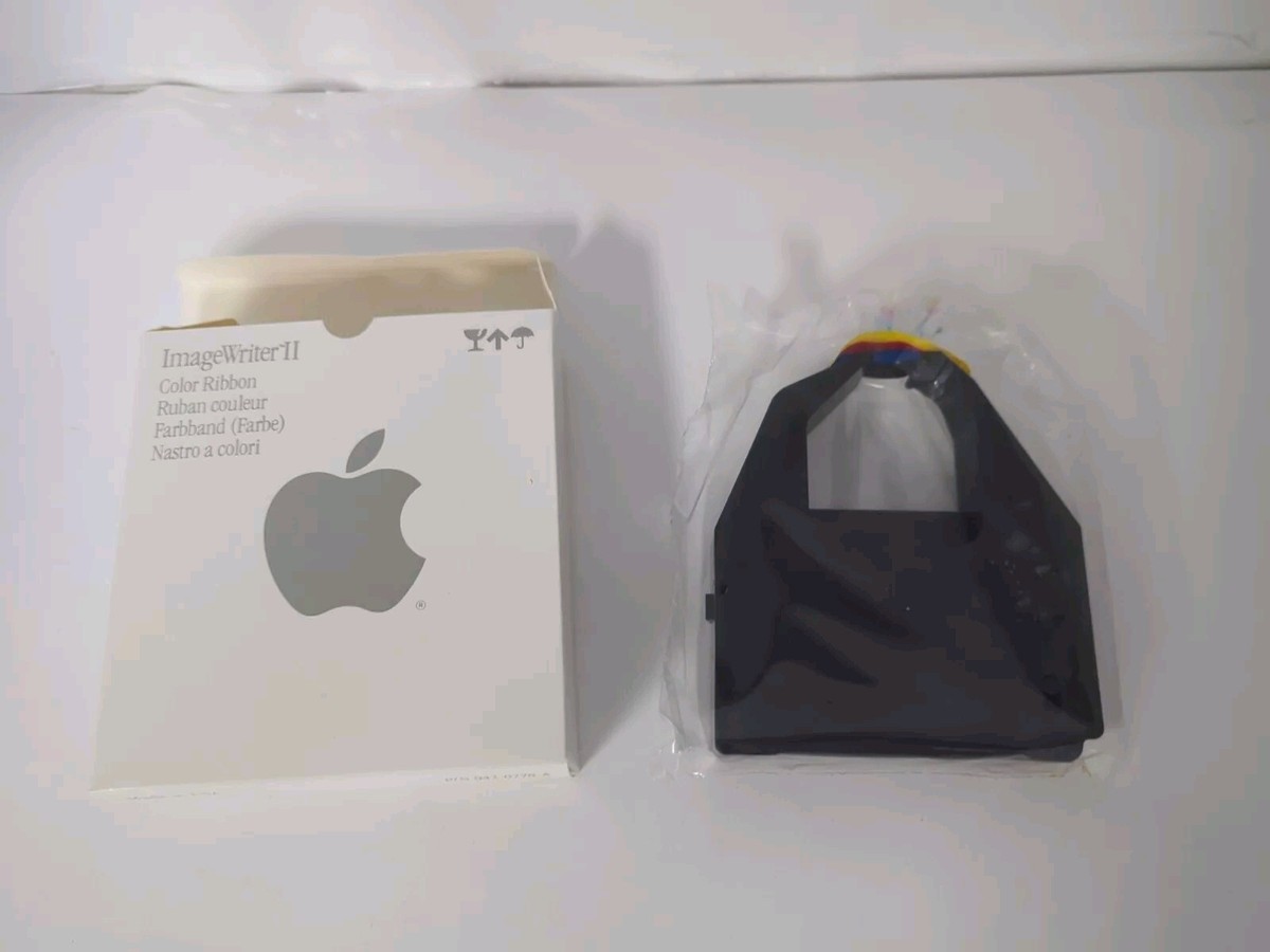 Original Apple ImageWriter II Color Ribbon 942-0778-A | eBay