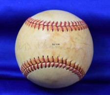 Happy Chandler PSA DNA Autograph Haiti National League Feeney Signed Baseball