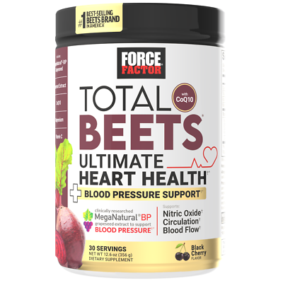 #ad #ad FORCE FACTOR Total Beets Ultimate Heart Health Blood Pressure Support with CoQ10 $39.99