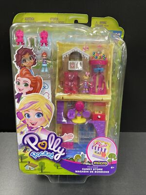 Polly Pocket Candy Store Pollyville Stores New Kids Childrens Toys