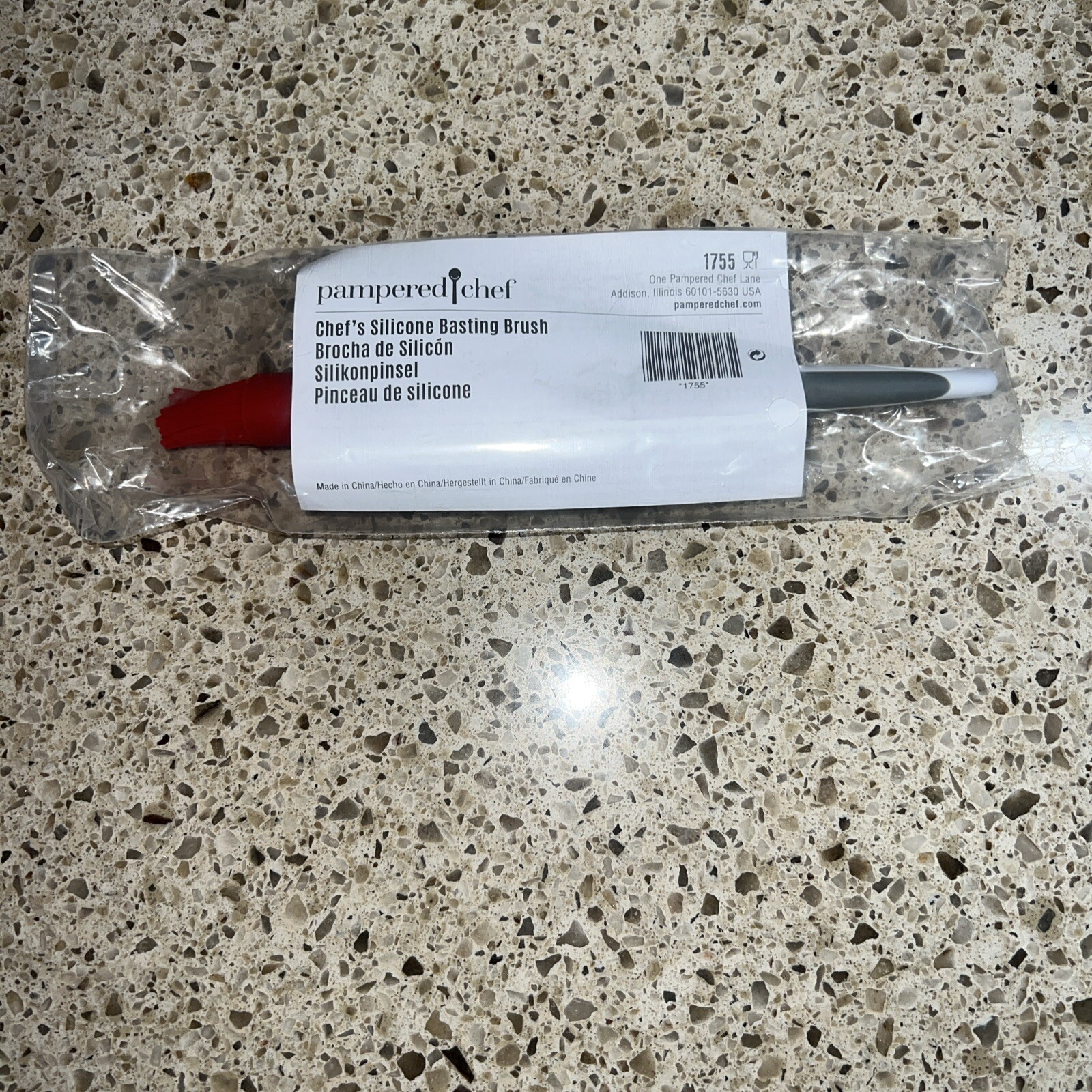 Pampered Chef Silicone Basting Brush 1755 NEW Sealed! Pastry Brush eBay