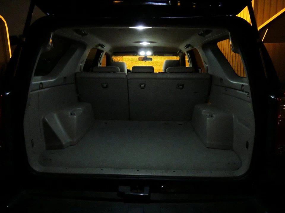 Kit de luces LED interiores exteriores deportivas Toyota 4Runner 2003-2009 domo de etiqueta inversa Foto 4 de 4