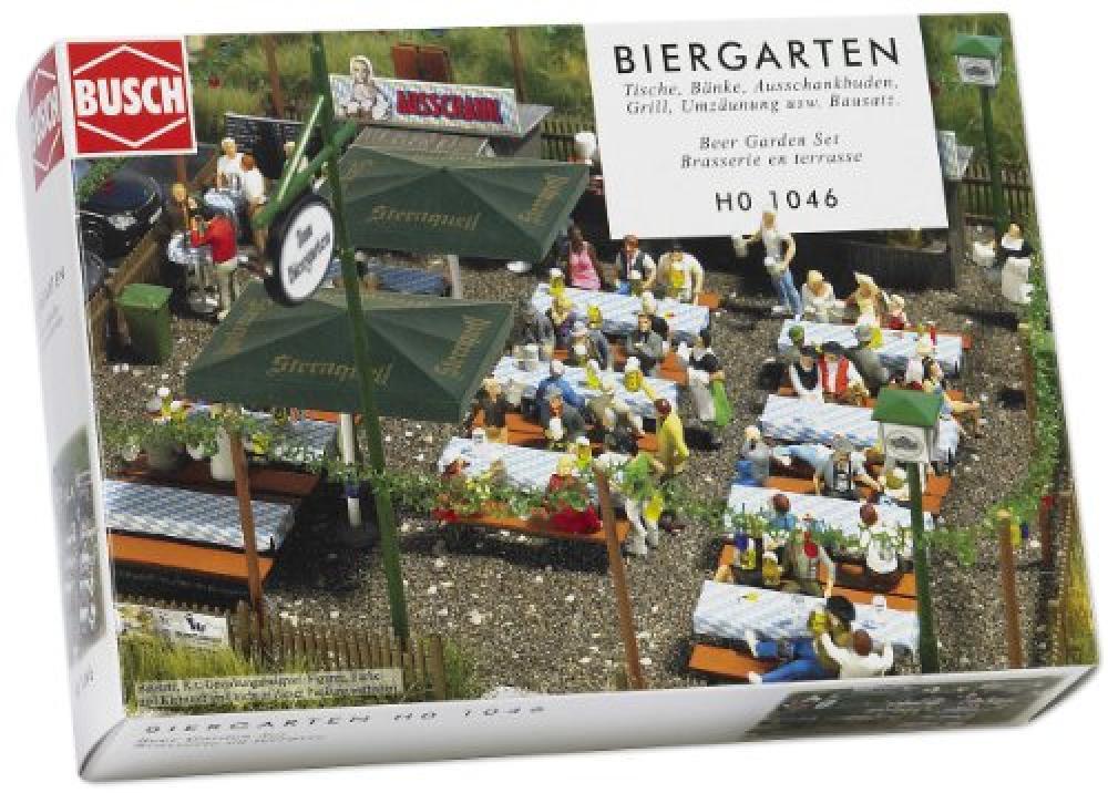 Busch 1046 - Modellismo Ferroviario, Birreria all'aperto - NUOVO