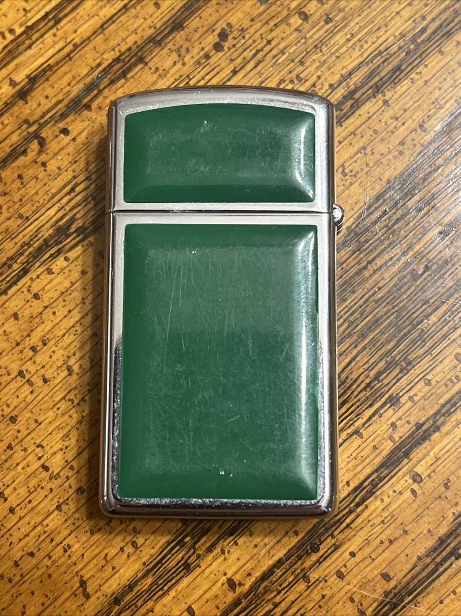 ソールライター　early color Vintage 1985 Zippo Lighter Slim Scrimshaw Style Pennsylvania