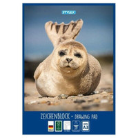 Stylex Zeichenblock Din A3 20 Blatt 120 G/M² Malblock Block Zeichenpapier Papier