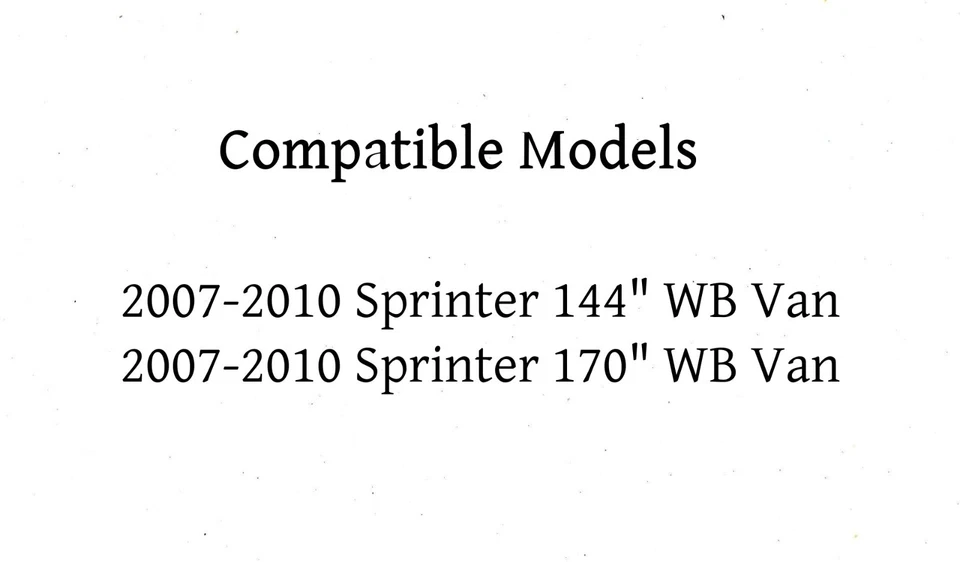 Fits 07-10 Dodge Sprinter 144"/170'' Passenger Side Rear Back Glass Heated Dark Foto 4 de 4
