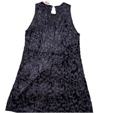 VTG 90s Mesh Velvet Burnout A-line Dress Sz S Whimsigoth Fairy Emo Jalate