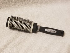 Professional Ceramic / Ionic Hair Brush XLarge by DETOUR W/ FREE Pro Scissor 5"