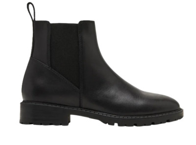 Steve Madden LORALI Women's  Leather Short Boots - BLACK - Size 9 NEW