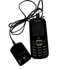 Samsung SGH-S150G Bar Cellular Phone Black Tracfone 2.1" LCD Screen