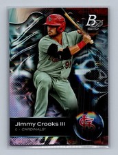 2023 Bowman Platinum #TOP-37 Jimmy Crooks III Top Prospects