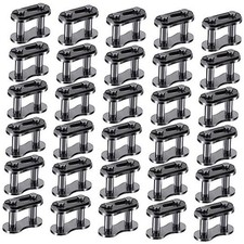 30pcs 40 Roller Chain Connecting Links, Master Connector Link, Heavy 40 30pcs