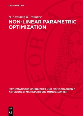 B. Bank J. Guddat D. Klatte B. Non-Linear Parame (Gebundene Ausgabe) (US IMPORT)
