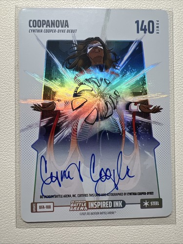 Bo Jackson Battle Arena Update Steel Auto Coopanova Cynthia Cooper BFA-188