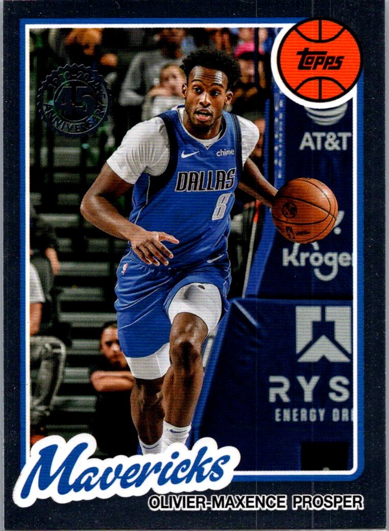 Olivier-Maxence Prosper #80BK-47 Basketball Cards 2025 Topps 1980 trading card — raw and PSA graded price guide